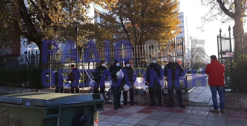 Θεσσαλονίκη: Αστυνομική επιχείρηση εκκένωσης χώρου εντός του ΑΠΘ