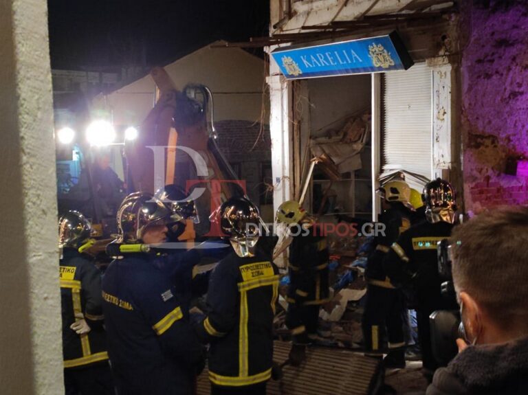Καστοριά: Νεκρός άνδρας μετά από κατάρρευση κτηρίου στο Άργος Ορεστικό (ΒΙΝΤΕΟ)