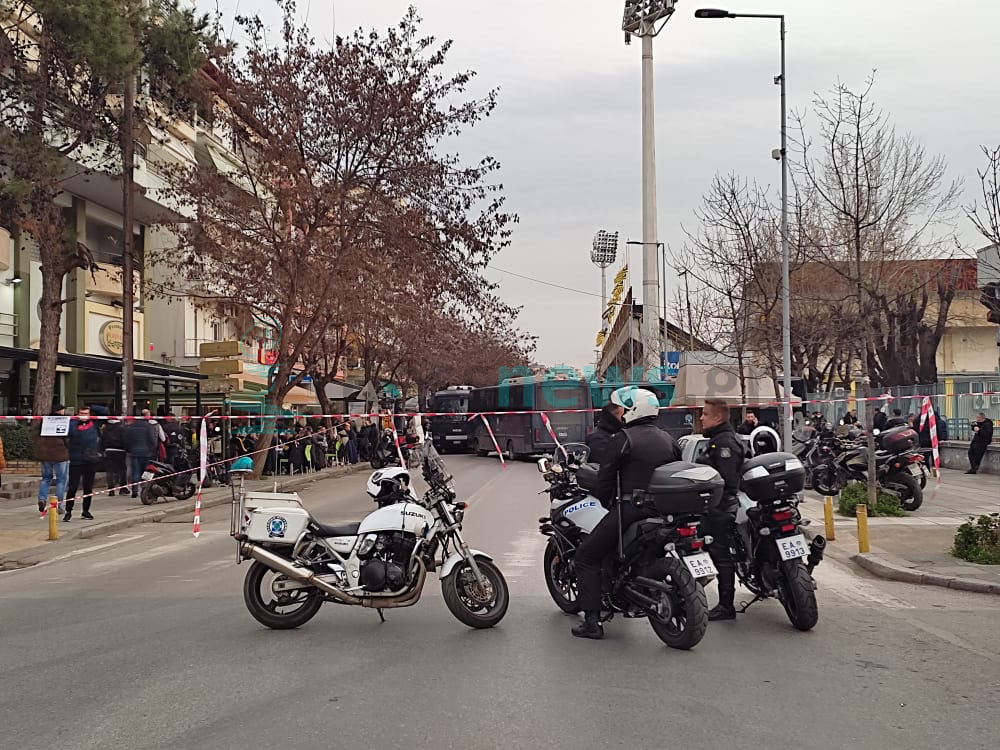Θεσσαλονίκη: Δρακόντεια μέτρα στο “Κλεάνθης Βικελίδης”ενόψει του ντέρμπι Παοκ – Άρης (ΦΩΤΟ + ΒΙΝΤΕΟ)