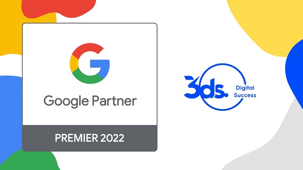 3ds: Google Premier Partner για το 2022 η 3ds – Στο 3% των Top Performer