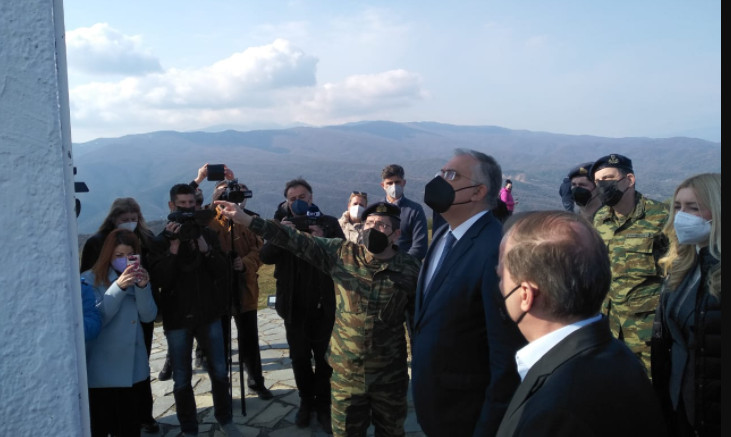 Τ. Θεοδωρικάκος: Απέτισε φόρο τιμής στους ήρωες του οχυρού Ρούπελ