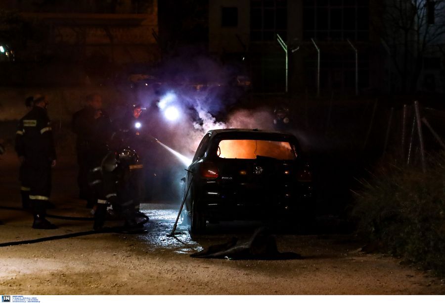 Φωτιά σε αυτοκίνητο στην Ανατολική Θεσσαλονίκη