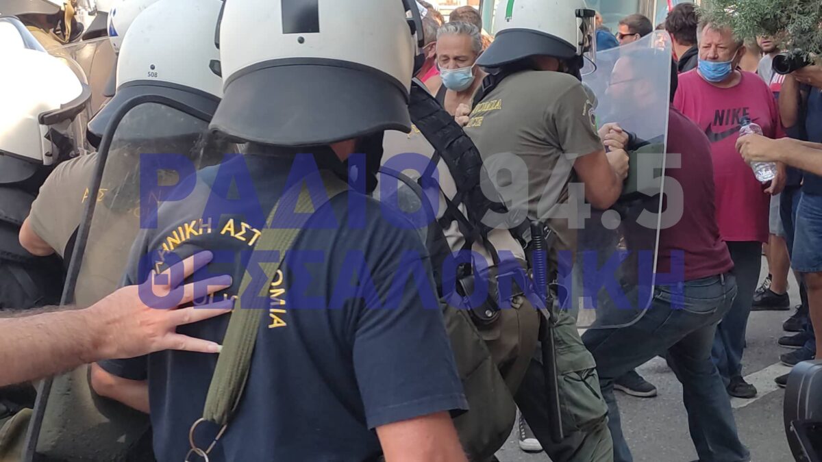 Ανακοίνωση σχετικά με τους συλληφθέντες εξωτερικά του εργοστασίου “Μαλαματίνα” στην περιοχή του Καλοχωρίου