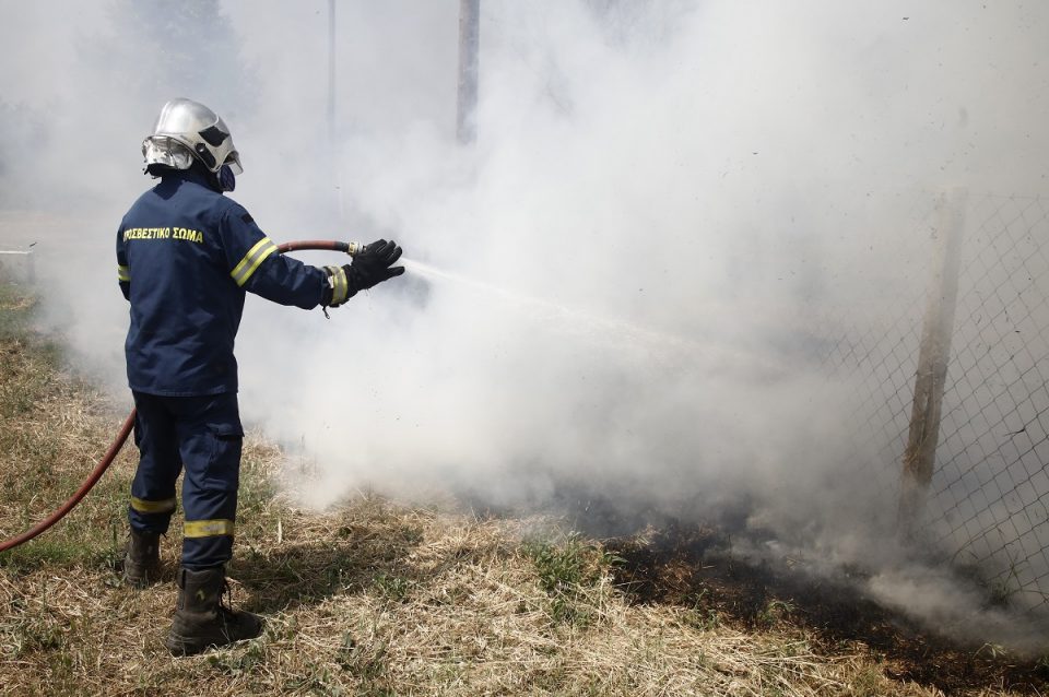 Θεσσαλονίκη: Έσβησε η φωτιά στο Πρόχωμα