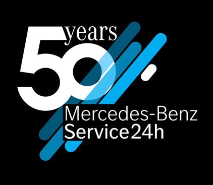 Μισός αιώνας 24ωρης υποστήριξης «Service24h»: η υπηρεσία οδικής βοήθειας της Mercedes-Benz έχει επέτειο