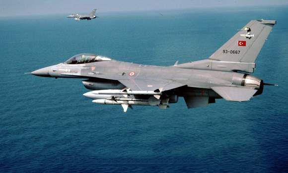 Παραβίαση του FIR Αθηνών από τουρκικά F-16