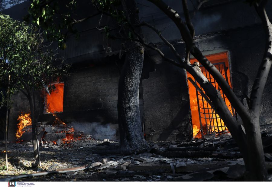 Φωτιά σε μονοκατοικία σε χωριό της Θεσσαλονίκης