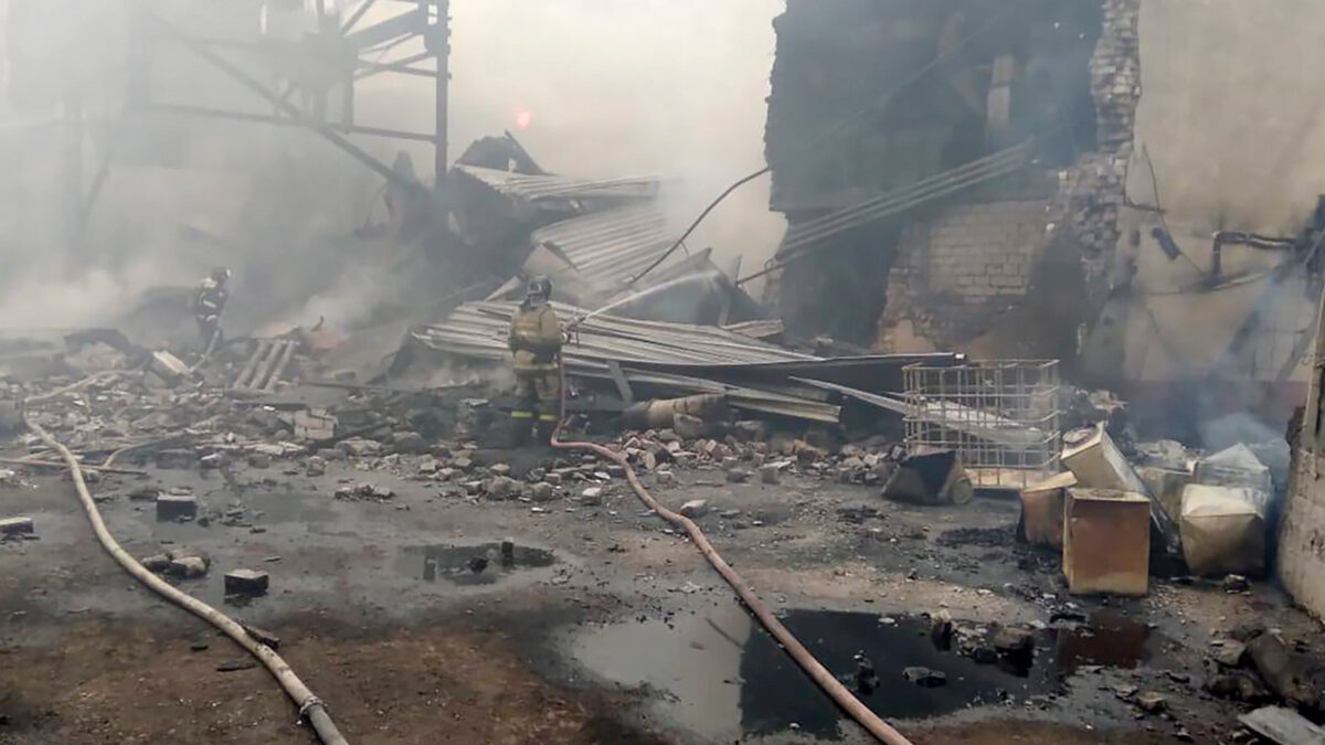 Δέκα Ρώσοι στρατιώτες τραυματίστηκαν σε έκρηξη στο Μπέλγκοροντ