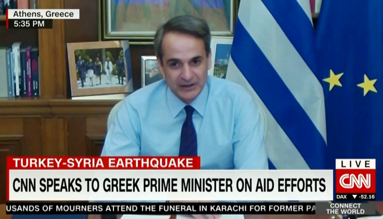 Μητσοτάκης στο CNN: “Από τις πρώτες χώρες η Ελλάδα που ανταποκρίθηκε στο αίτημα”
