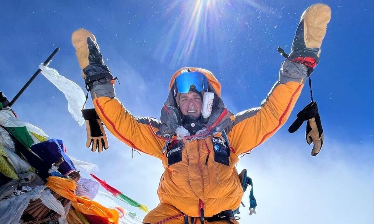 Στην κορυφή του κόσμου πάτησε ο Έλληνας Ορειβάτης από τη Δράμα, Μάριος Γιαννάκου!