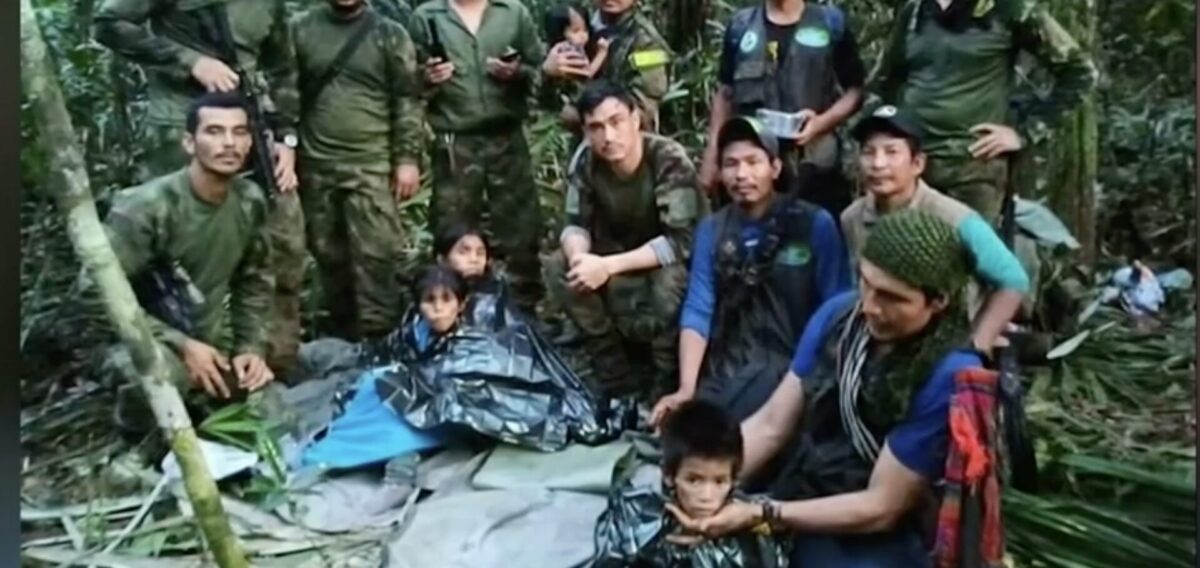 Κολομβία: Σώα τα 4 παιδιά που αγνοούνταν 40 μέρες στη ζούγκλα