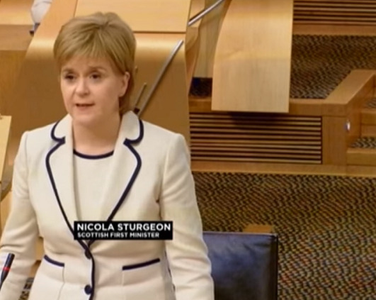 Συνελήφθη η πρώην πρωθυπουργός της Σκωτίας Νίκολα Στέρτζιον