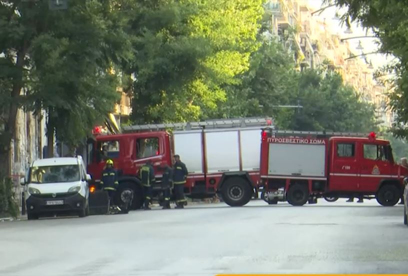 Έκρηξη μηχανισμού στο κέντρο της Αθήνας