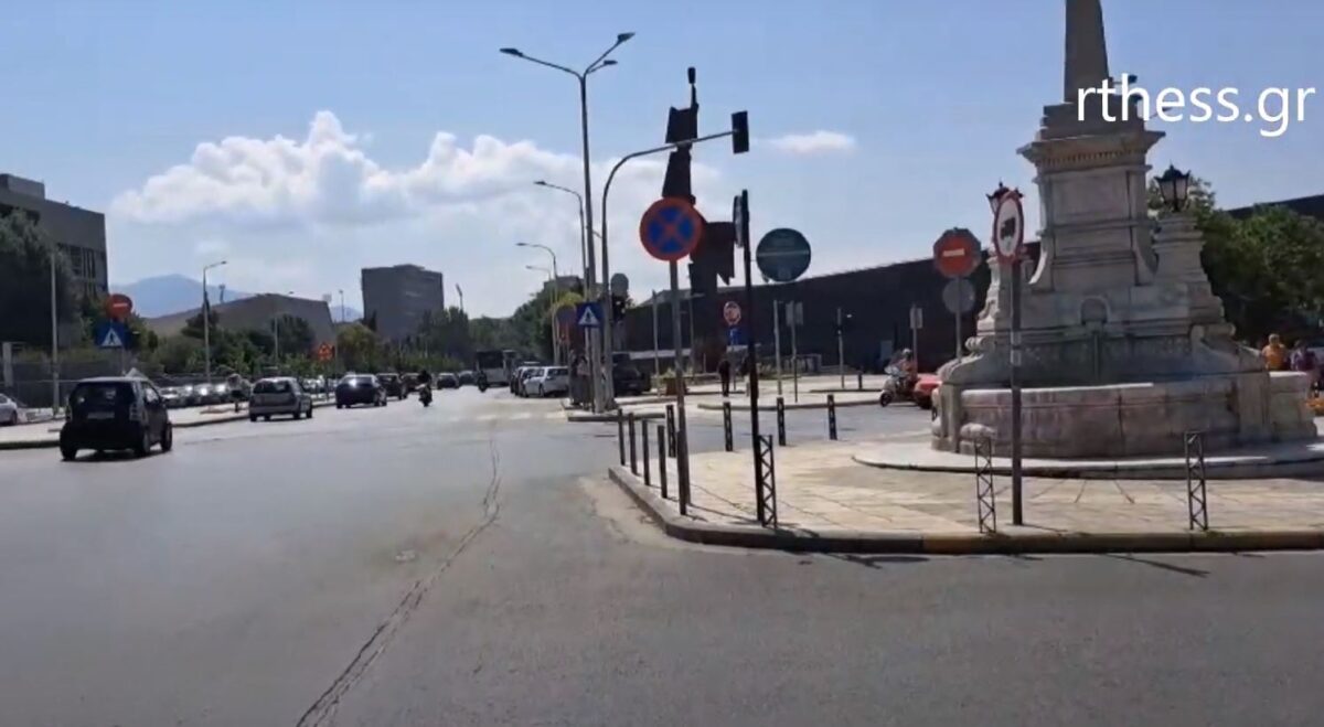 Αρχές Ιουλίου… Χαλαρή κίνηση στο κέντρο της Θεσσαλονίκης… (Video)