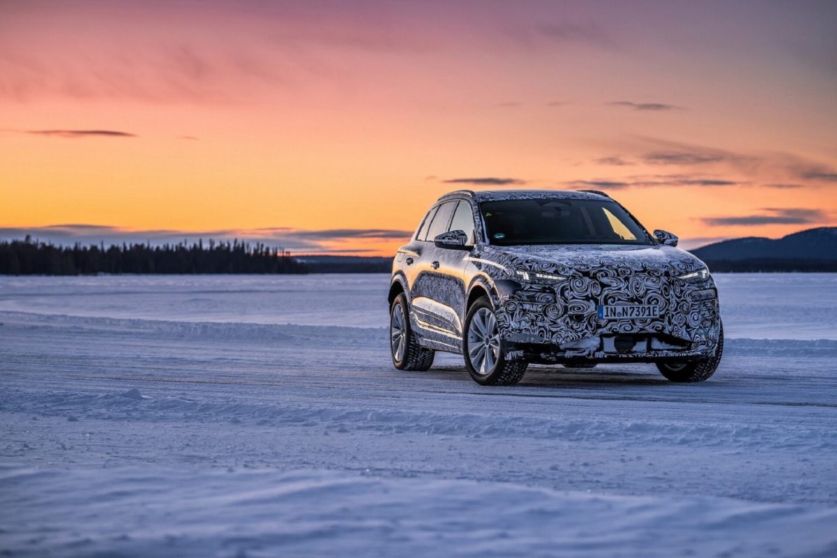 H Audi δοκιμάζει τις δυνατότητες του Q6 e-tron στον μακρινό βορρά (Photos)