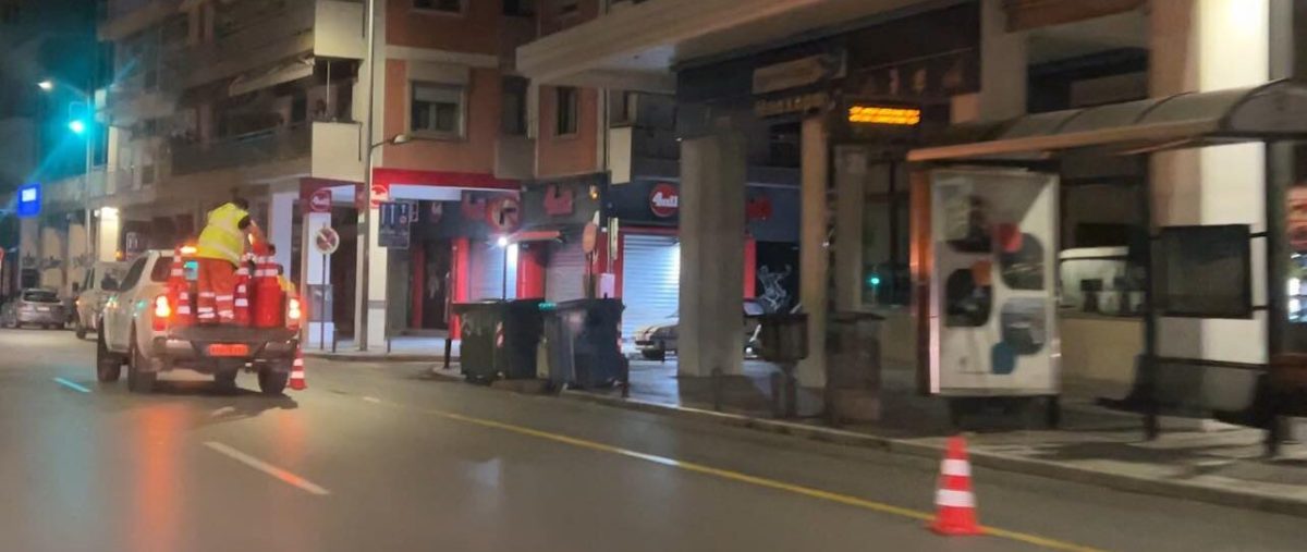 Φρεσκαρίστηκε η λεωφορειολωρίδα στην Όλγας (Video)