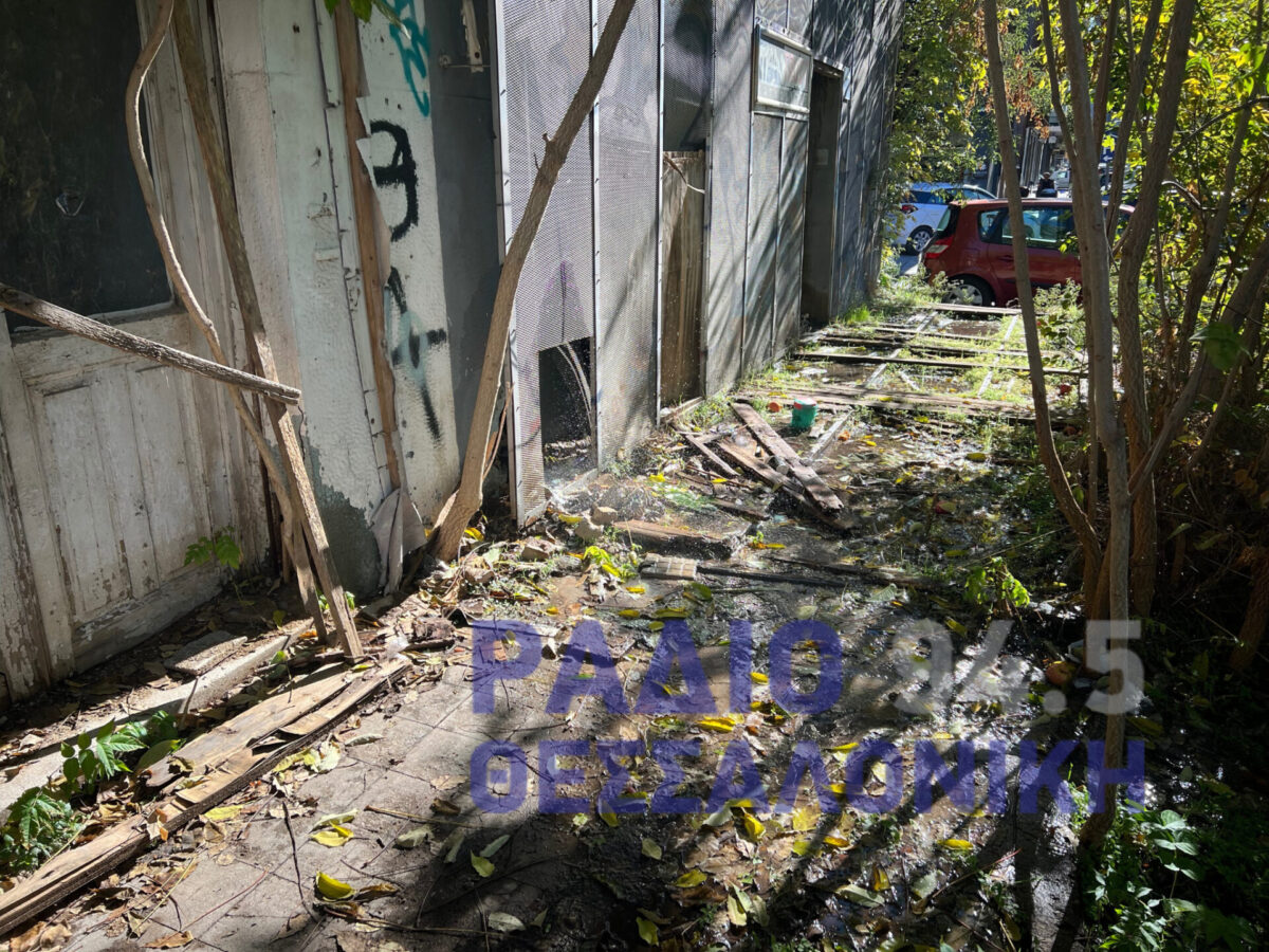 Στο έλεος της εγκατάλειψης με παγίδες κτήριο δίπλα στο Ιπποκράτειο (ΦΩΤΟ+VIDEO)