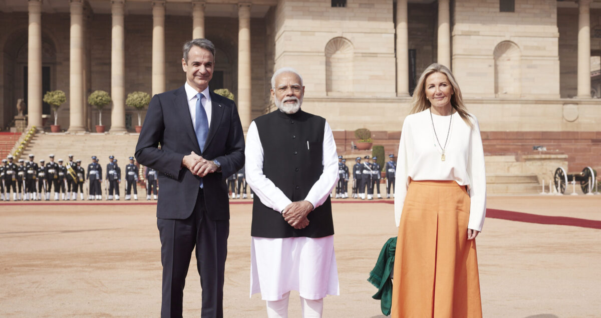 Στο Νέο Δελχί ο πρωθυπουργός Κυριάκος Μητσοτάκης (Photos & Video)