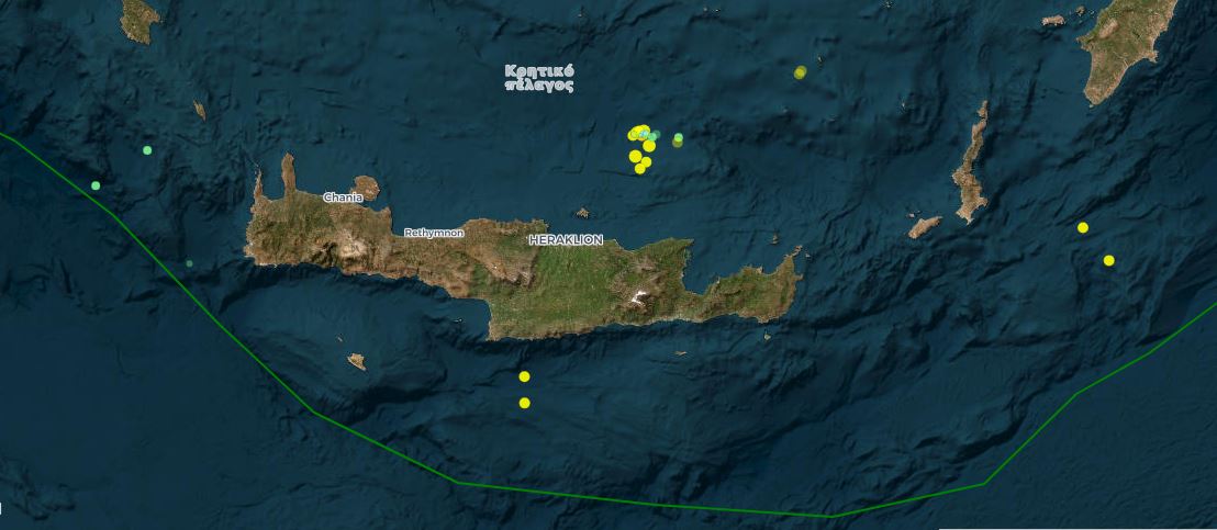 Δεύτερος σεισμός σήμερα στην Κρήτη