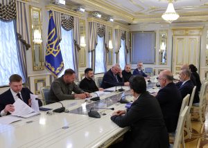 Χακάν Φιντάν με Ζελένσκι