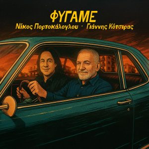 Ο Νίκος Πορτοκάλογλου και ο Γιάννης Κότσιρας ενώνουν τις φωνές και τις δημιουργικές τους δυνάμεις στο ολοκαίνουριο τραγούδι «Φύγαμε»