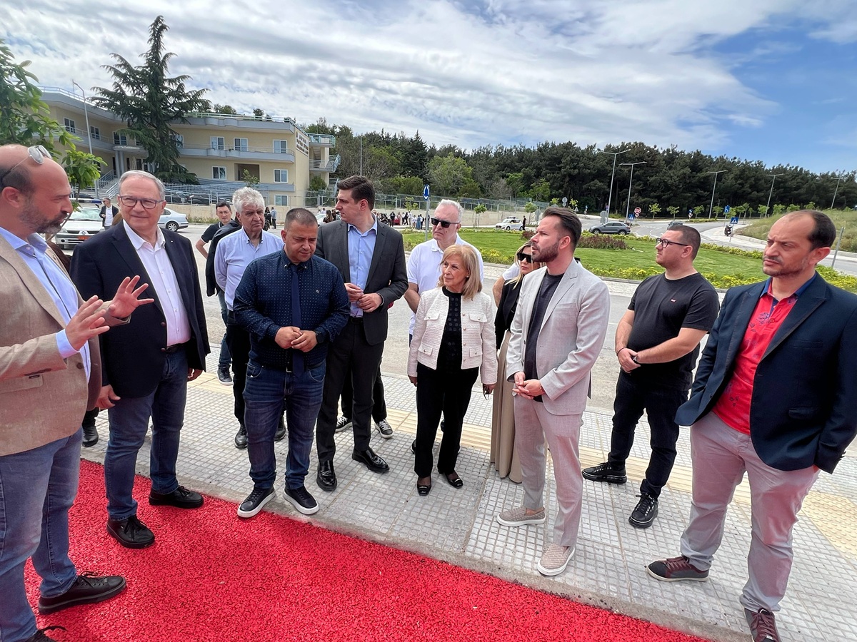 Εγκαινιάστηκε η ανάπλαση της οδού Αγίου Ευγενίου Τραπεζούντος του Δήμου Παύλου Μελά
